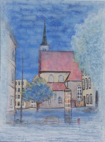 016. Karmelitenkirche mit Rathaus